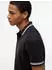 Tommy Hilfiger Reg Tipped Polo Ext mit Rundhalsausschnitt (DM0DM22700) schwarz/weiß