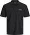 Jack & Jones JJCOLLEGE LOGO POLO SS Poloshirt (12288360) schwarz/weiß
