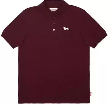 Lonsdale Motspur Poloshirt & Shorts Set normale Passform (115075) oxblood/ecru