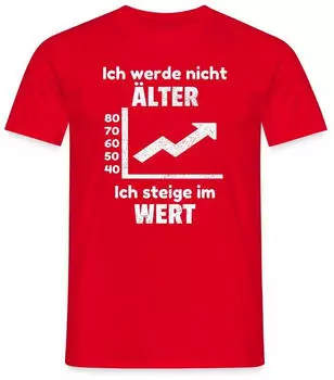 spreadshirt Ich Kenn Da Ne Abkürzung Lustiger Wandern Spruch T-Shirt (D154000554P6-5844-app5-size5) rot