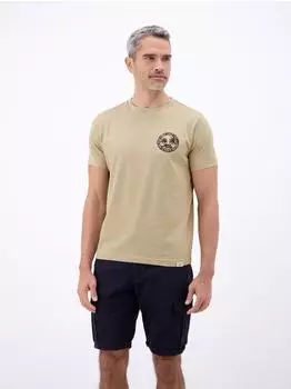 Lerros Casual T-Shirt mit Print (2663081) gravel beige
