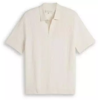 Tom Tailor Regular Fit Poloshirt aus reiner Baumwolle (1051022) gardenia white