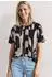 Street One Frauen Kurzarm Shirt mit Rundhals und Print in Braun Gr: (A32550237276)