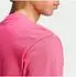 Adidas Essentials Small Logo Single Jersey T-Shirt power pink/weiß