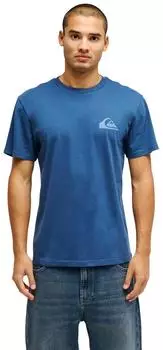 Quiksilver Ev Mini Logo T-Shirt (EQYZT08181) dark denim