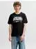 Jack & Jones JJELOGO TEE SS O-NECK 2 COL AW26 SN T-Shirt Regular Fit (11420428) khaki/schwarz/weiß
