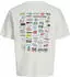 Jack & Jones JJLEGACY TEE SS CREW NECK Loose Fit (12299691) cloud dancer