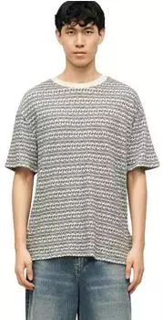 Quiksilver Okano Jacquard T-Shirt (EQYKT04412) black horizons horizontal/ecru/verde