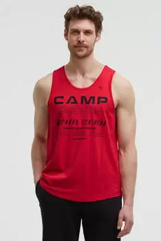 Camp David Tank Top mit &Ouml;lf&auml;rbe-Finish (50105552) energy rot