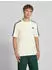 Adidas Essentials 3-Stripes Single Jersey Kurzarm-T-Shirt Regular Fit (KY4122) ivory / collegiate green