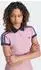 Adidas 3-Streifen Poloshirt Magic Mauve / Night Indigo (KS4761)