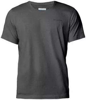 Columbia Organic Cotton T-Shirt charcoal hthr