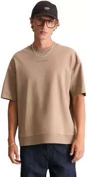 Marc O'Polo T-Shirt aus schwerem Bio-Baumwoll-Jersey (39989027) cold taupe