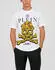 Philipp Plein Snake T-Shirt gelb/weiß