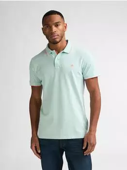 Petrol Industries M-ROS-POL003 Poloshirt mit Stehkragen cool mint