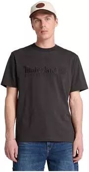 Timberland Established 1973 SS Embroidered T-Shirt vintage schwarz