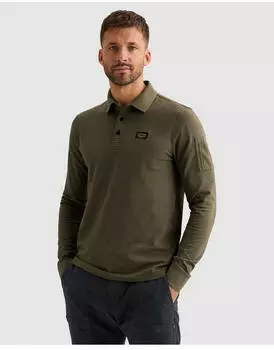 PME Legend Poloshirt aus Baumwolle mit Stretch (92804462) kalamata