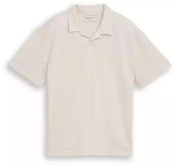 Tom Tailor Denim Polo Shirt Waffle Look - clouds grey