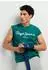 Pepe Jeans Basic T-Shirt Original Stretch smaragd/weiß