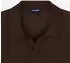 OLYMP Strick Casual Poloshirt mit geripptem Kragen (66016610) braun