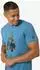Super Natural Carsurf Tee (Merino Mix) blue heaven/various