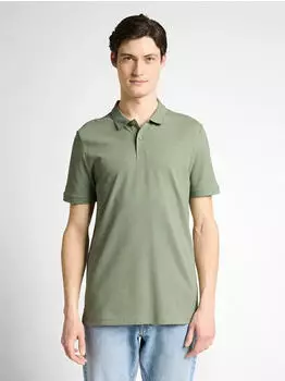 Tom Tailor Denim Piqué Poloshirt Regular Fit (31203669) oliv