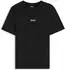 HUGO T-Shirt aus Baumwolle mit Logo-Print - Style Nodar 50572412 Schwarz