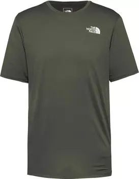 The North Face Trainings-T-Shirt 24/7 mit Logo in Khaki-Gr&uuml;n (NF0A894B21L1)
