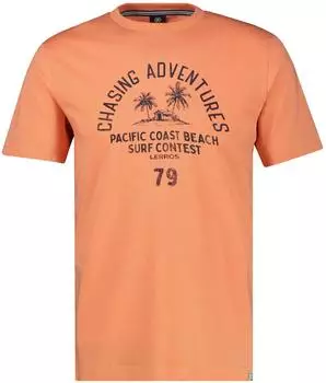 Lerros T-Shirt mit Grafik-Print gro&szlig;e Gr&ouml;&szlig;en - Pale Papaya (26630851_91802)