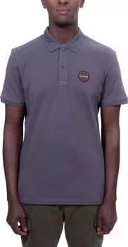 Napapijri Epy Poloshirt mit Kragen (NP0A4I4I) dunkelgrau/military