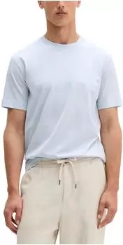 Marc O'Polo T-Shirt aus reiner Bio-Baumwolle (624201251054) calm blue
