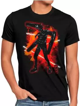 style3 Cosmic Hunter Denji T-Shirt schwarz