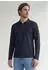 Street One Poloshirt mit Halbreißverschluss dark ink blue