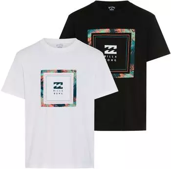 Billabong Theme Doublepack T-Shirt (39658644) schwarz/wei&szlig;
