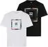Billabong Theme Doublepack T-Shirt (39658644) schwarz/weiß
