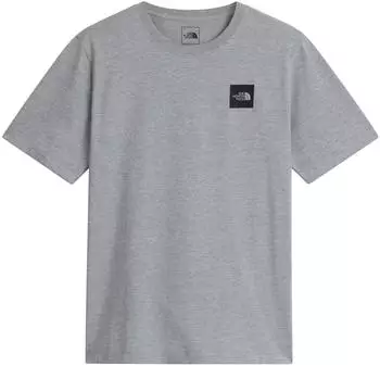 The North Face Easy T-Shirt (0A8A6C) TNF pale grey heather/schwarz