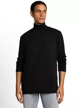 Tom Tailor Langarmshirt mit Rollkragen (89564605) schwarz