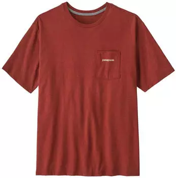 Patagonia Patagonia Logo Pocket Responsibili-Tee (37655) rusty red