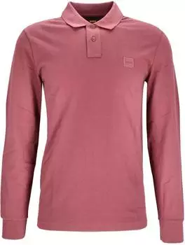 Hugo Boss Slim-fit Poloshirt aus elastischem Baumwoll-Piqu&eacute; (50507704) altrosa