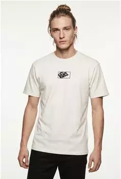 Vans Blocked Box Loose SS Tee T-Shirt wei&szlig;/schwarz