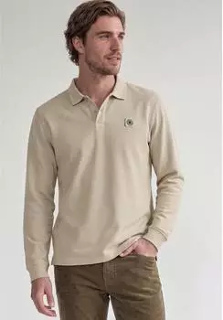 Street One Poloshirt aus elastischem Materialmix (30813003) classic beige