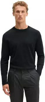 Marc O'Polo Longsleeve regular aus Organic Cotton (B21223652006) wooden earth/dunkelgrün