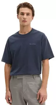 Marc O'Polo T-Shirt Medium-Logo 2-Pack (5000011744) dark navy