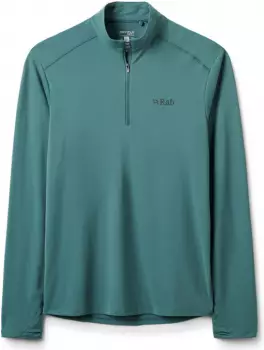 Rab Force LS Zip Langarmshirt mit Reißverschluss (QCC-39-SGE) sage