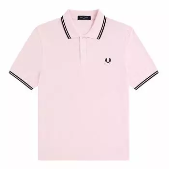 Fred Perry Twin Tipped Polo Shirt M3600 iced pink/navy/navy