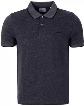 GANT 2 Tone SS Polo Regular Fit evening blue