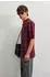 Pegador Pike Oversized Tee (PEG1979010000001) washed dunkelrot beige