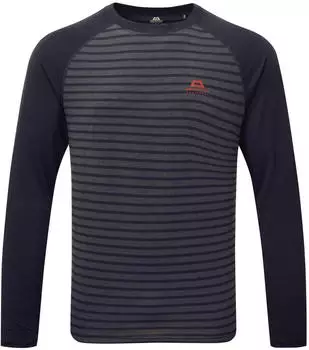 Mountain Equipment Redline LS Men's Tee (ME-007392) cosmos stripe/cosmos