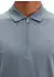 Marc O'Polo Langarm-Poloshirt aus Bio-Baumwoll-Jersey dusk blue