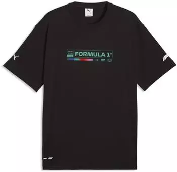 Puma F1&Acirc;&reg; Lifestyle Vegas Relaxed T-Shirt Herren Kleidung Schwarz (637096_01)